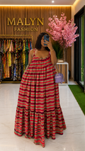 Stripe Maxi Dress
