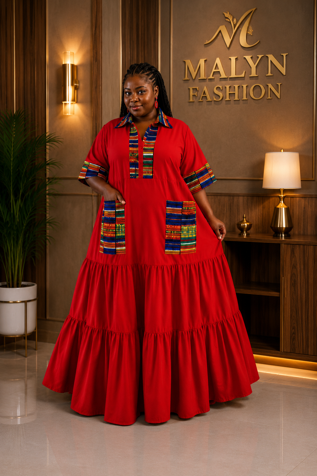 Tiered Maxi Dress