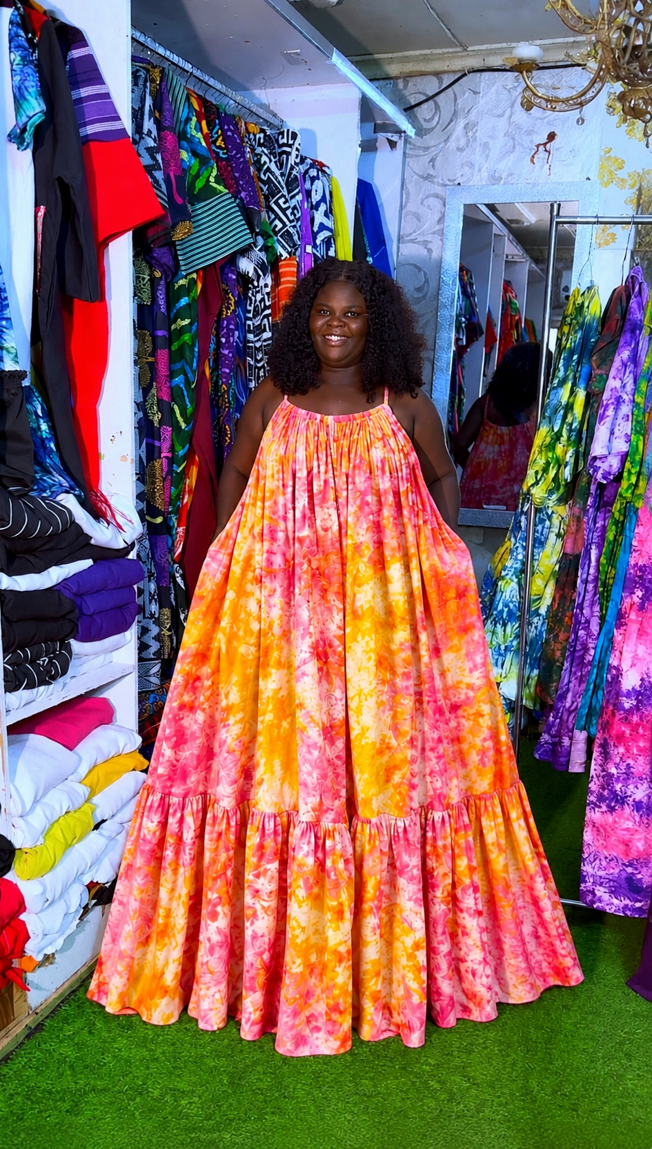Tie-Dye Dress