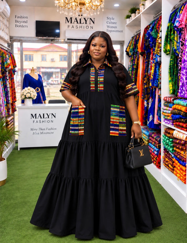 Tiered Maxi Dress