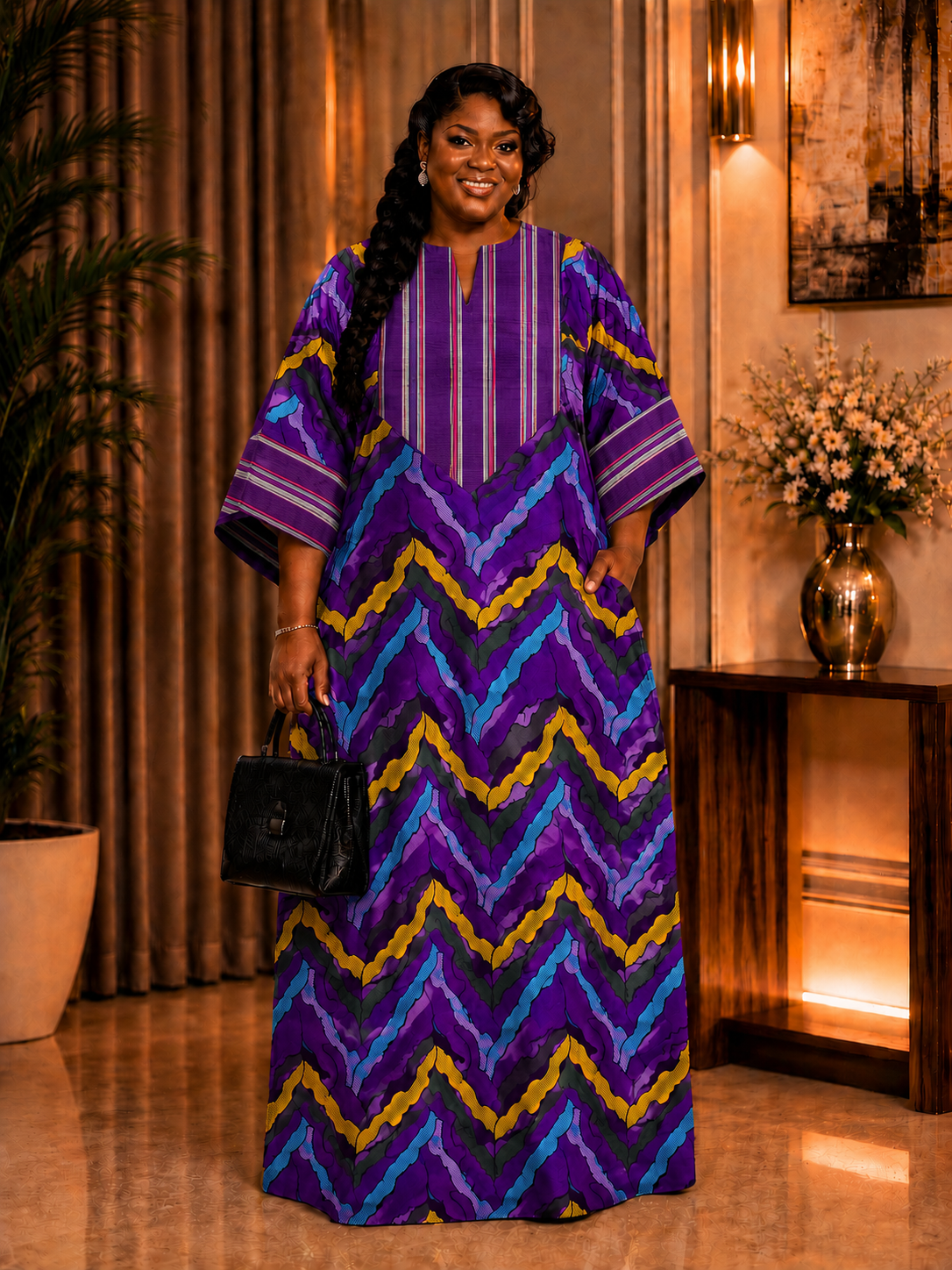 Elegant Maxi boubuo dress