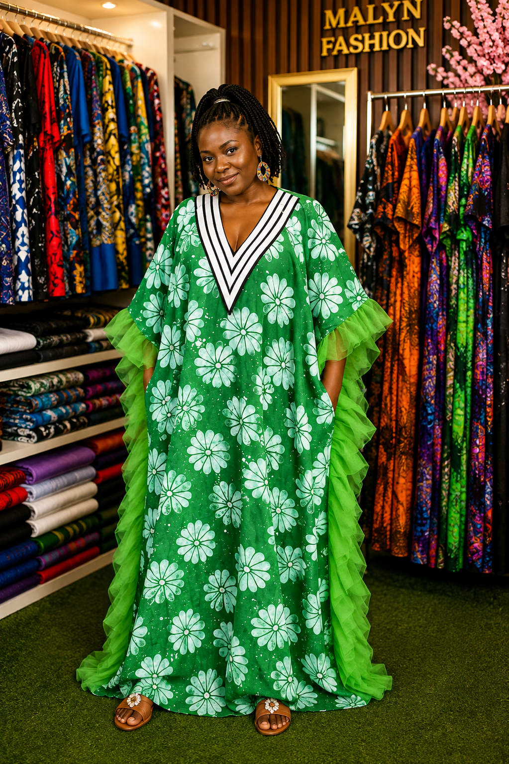 Adire Luxe Boubou