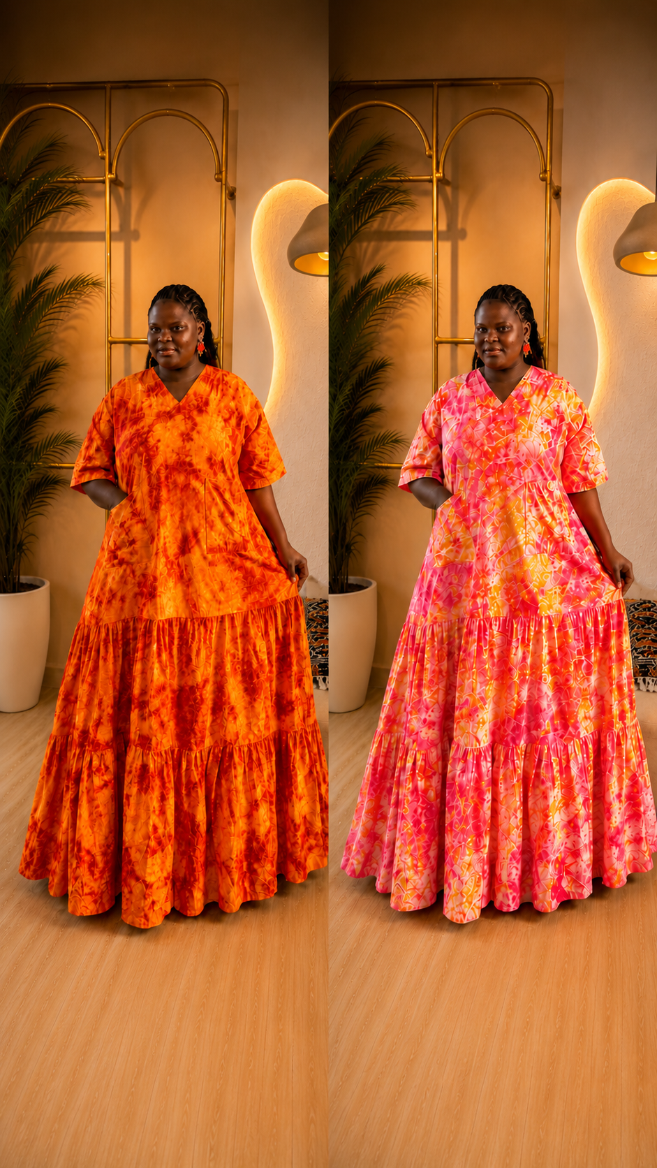 Maya Tie-Dye Maxi Dress