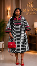Monochrome Majesty Boubou