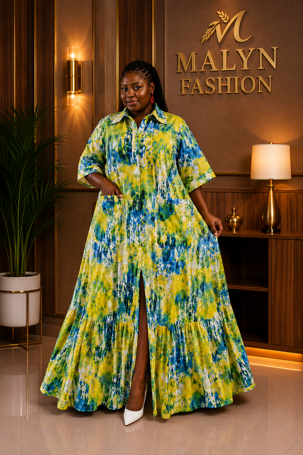 Shirt Maxi Dress