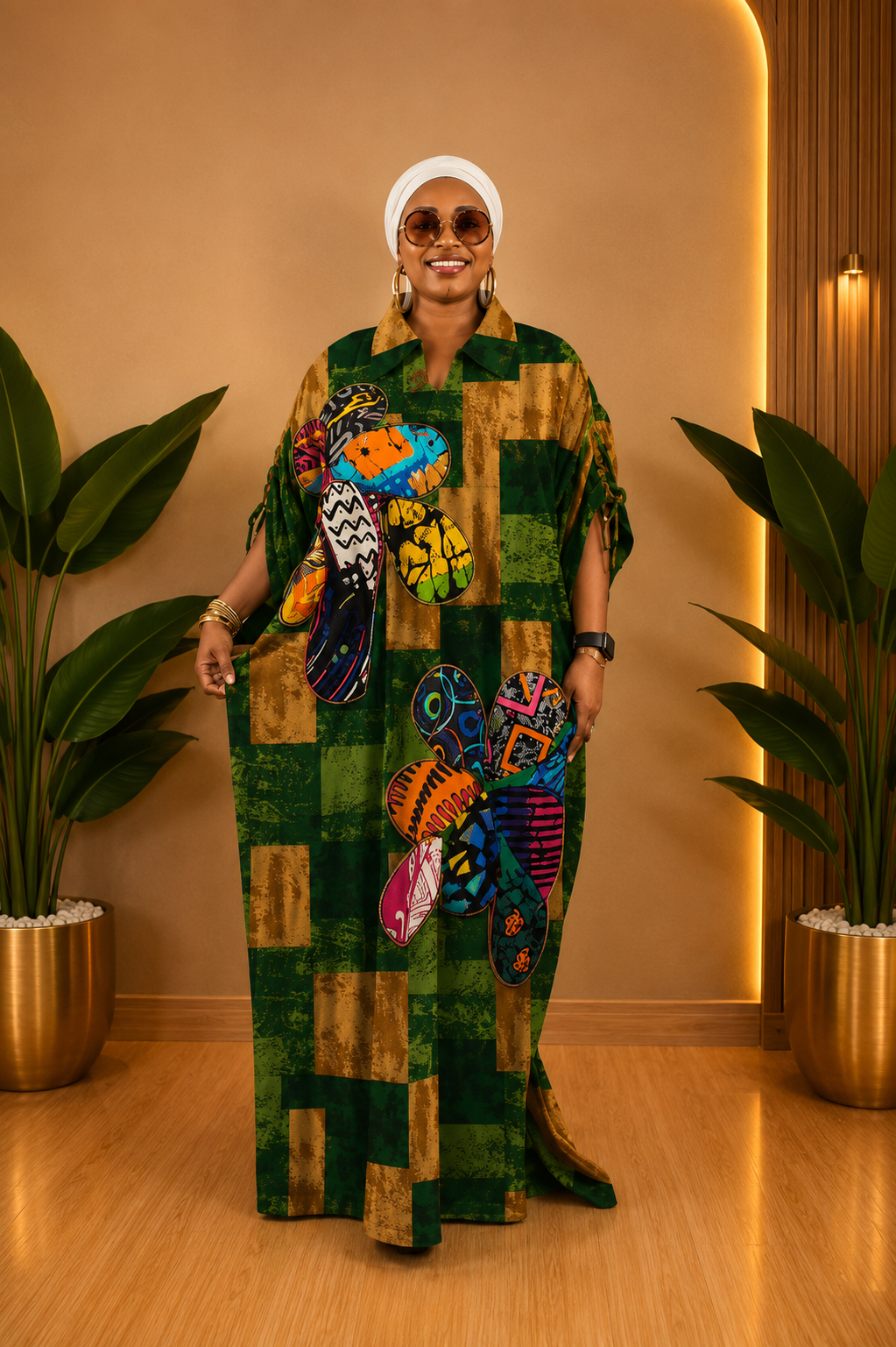Tie-Dye Maxi Boubou