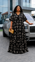 Midnight Luxe Tiered Maxi Boubou