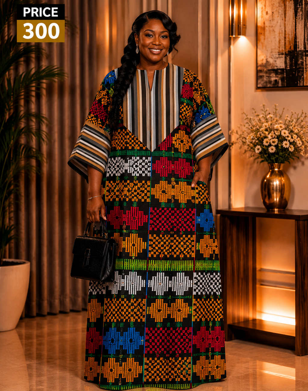 Elegant Maxi boubuo dress