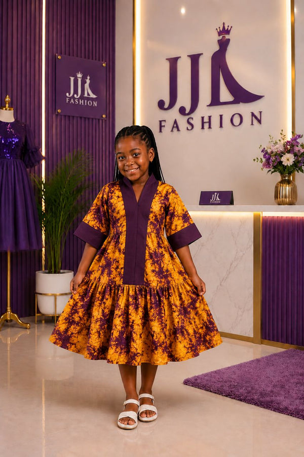 Children girl occasionally dress