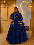 Heritage Harmony Tiered Maxi Dress