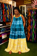 Adire Harmony Maxi Dress