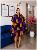 Royal Amethyst Boubou Dress