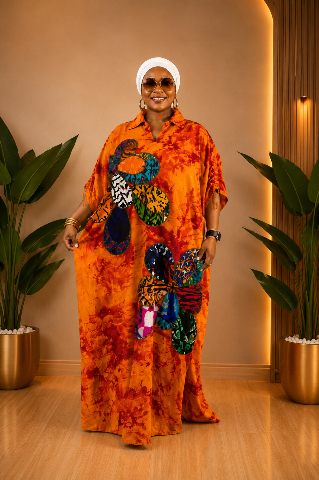 Tie-Dye Maxi Boubou