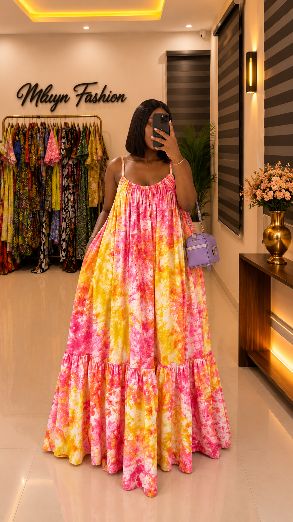 Serena Tie-Dye Maxi Dress