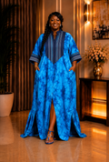 Royal Blue Elegance Boubou