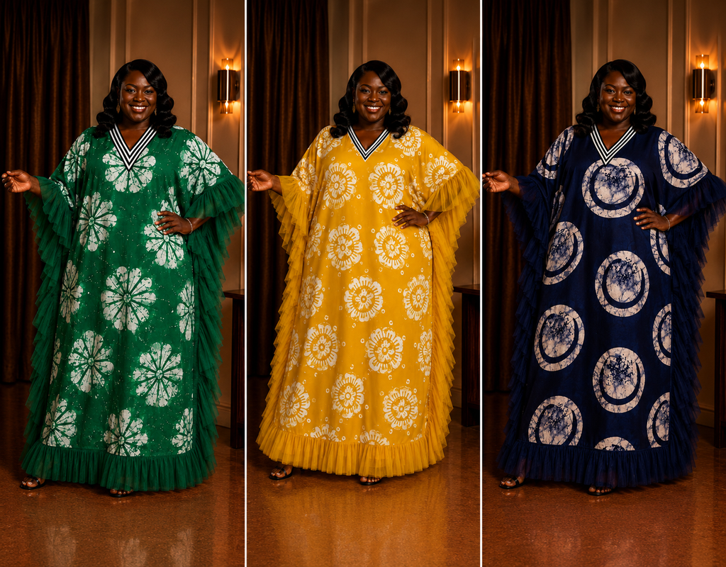Adire Luxe Boubou