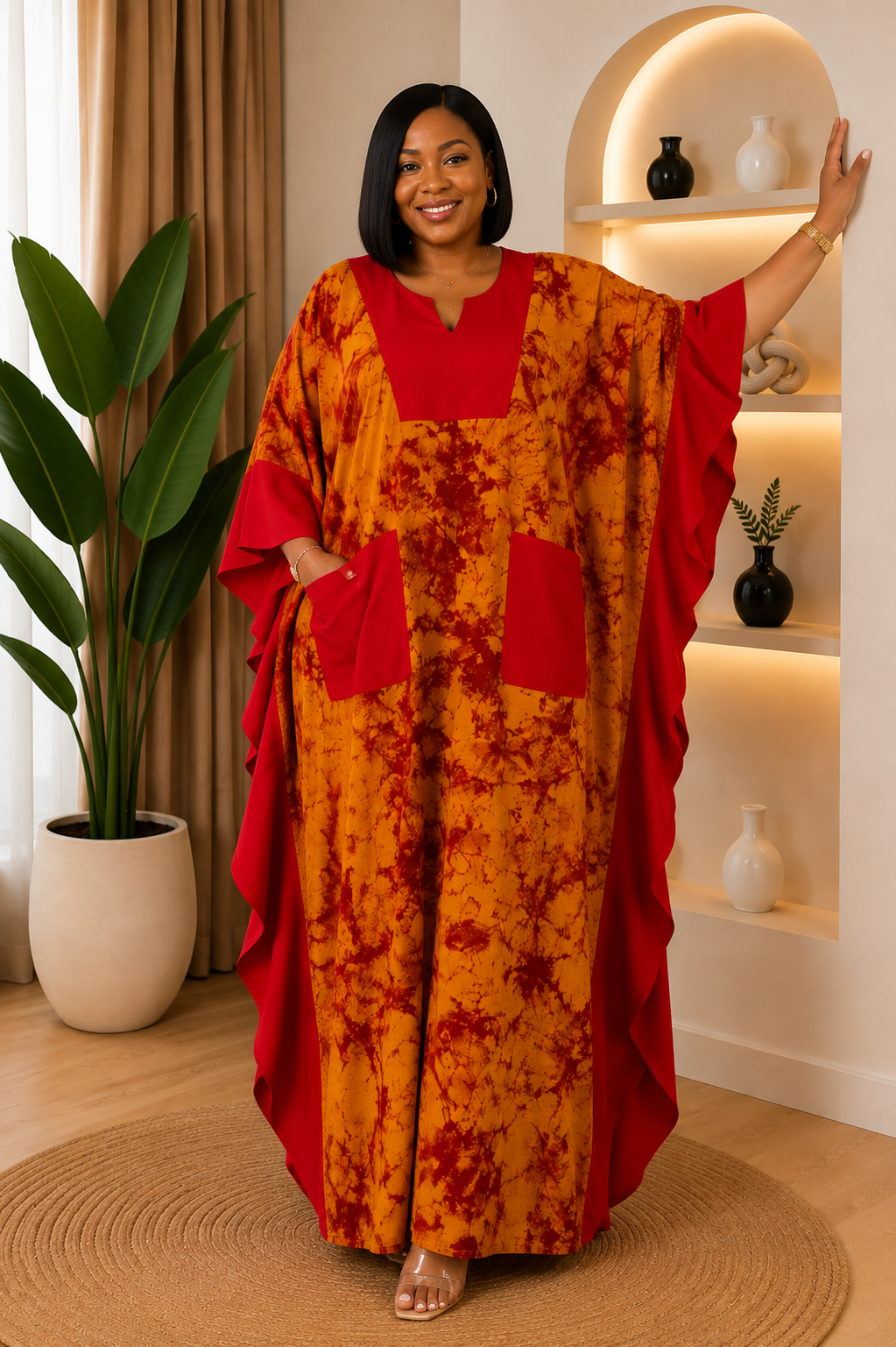 Royal Ember Kaftan