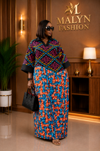 Mosaic Maxi Dress