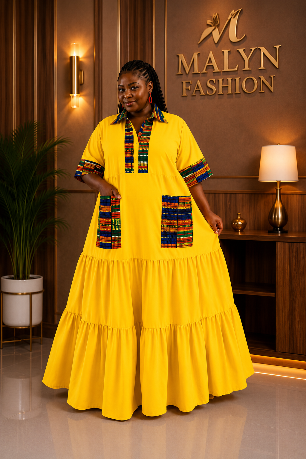 Tiered Maxi Dress