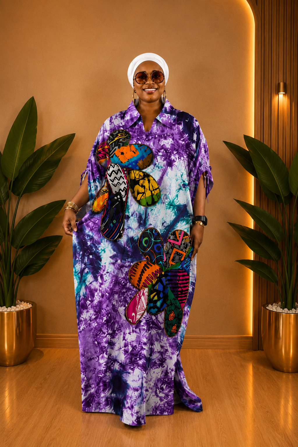 Tie-Dye Maxi Boubou