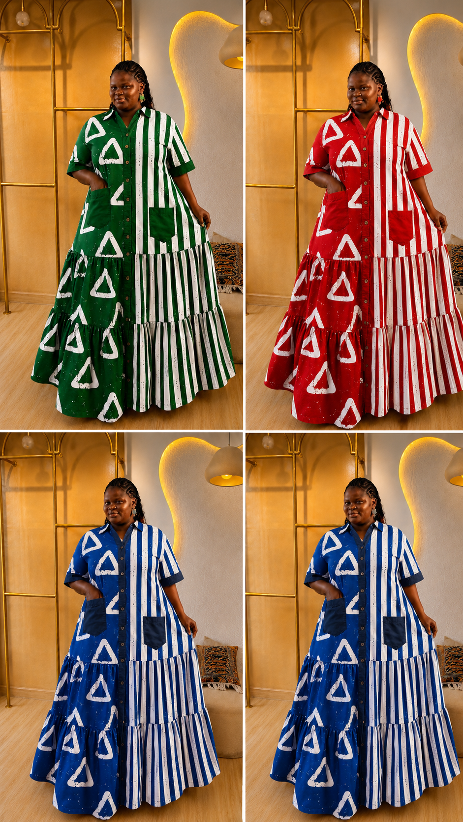 Malyn Shirt Maxi Dress