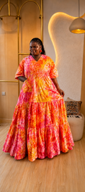Maya Tie-Dye Maxi Dress