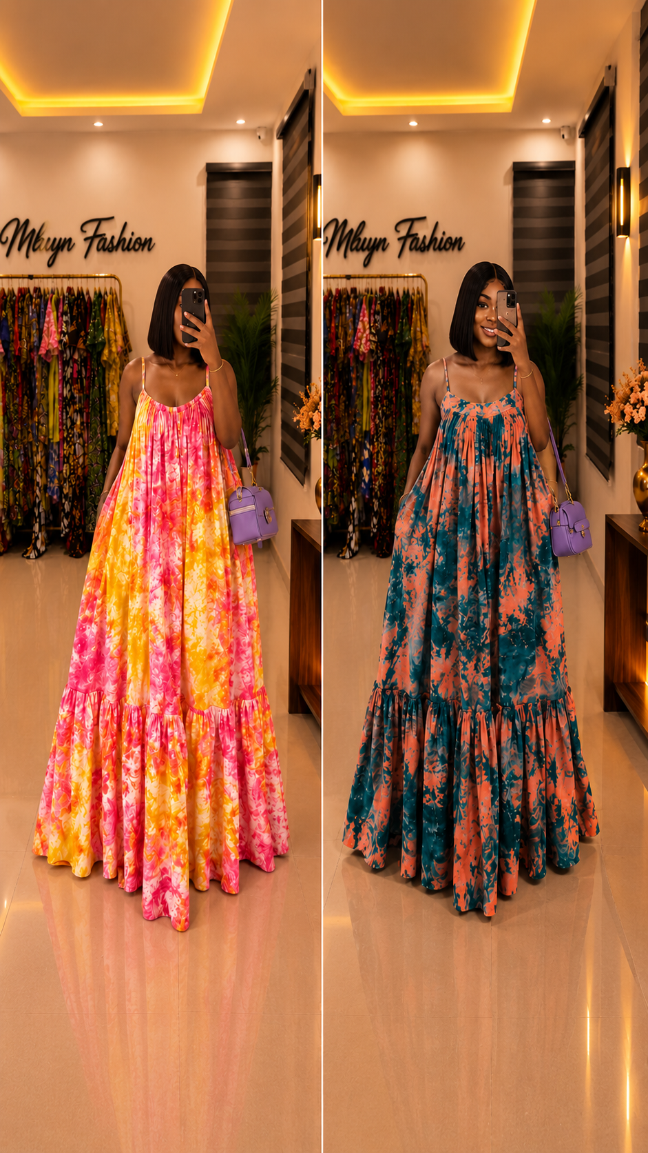 Tie-Dye Dress