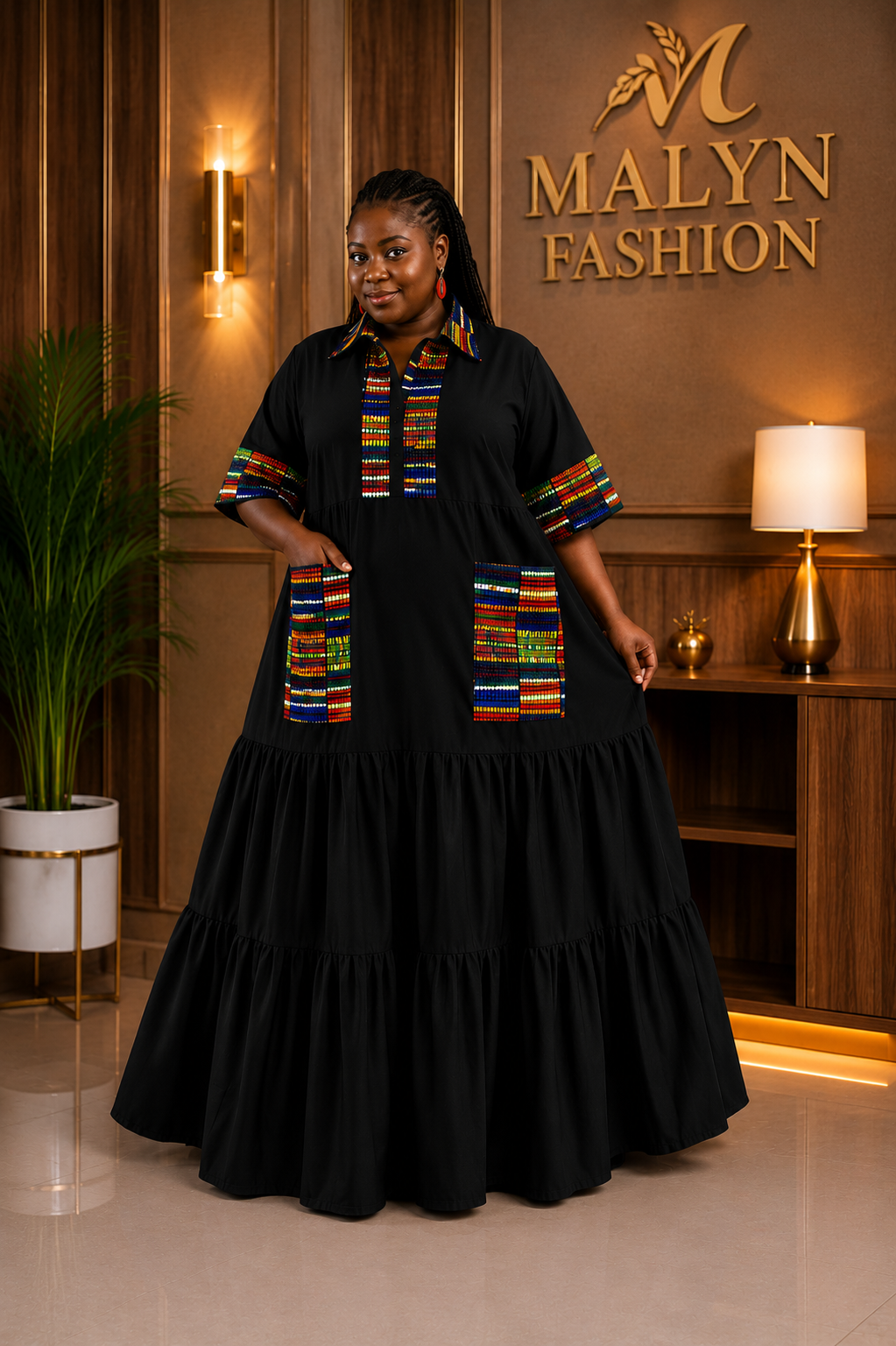 Tiered Maxi Dress