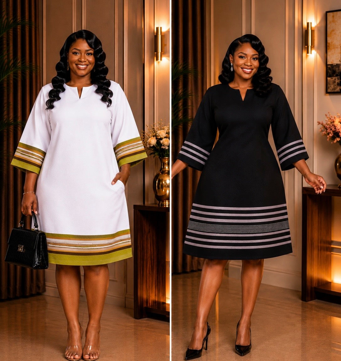 Classic shift dress 3