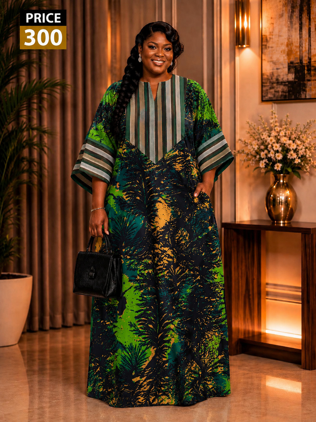 Elegant Maxi boubuo dress