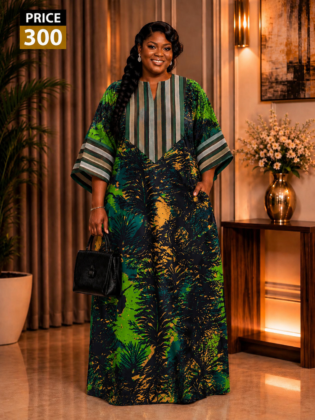 Elegant Maxi boubuo dress