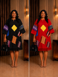 Asooke Patch Dress
