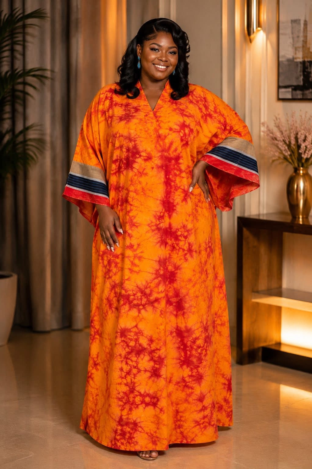 Batik kaftan