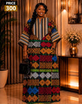 Elegant Panel Maxi Boubou