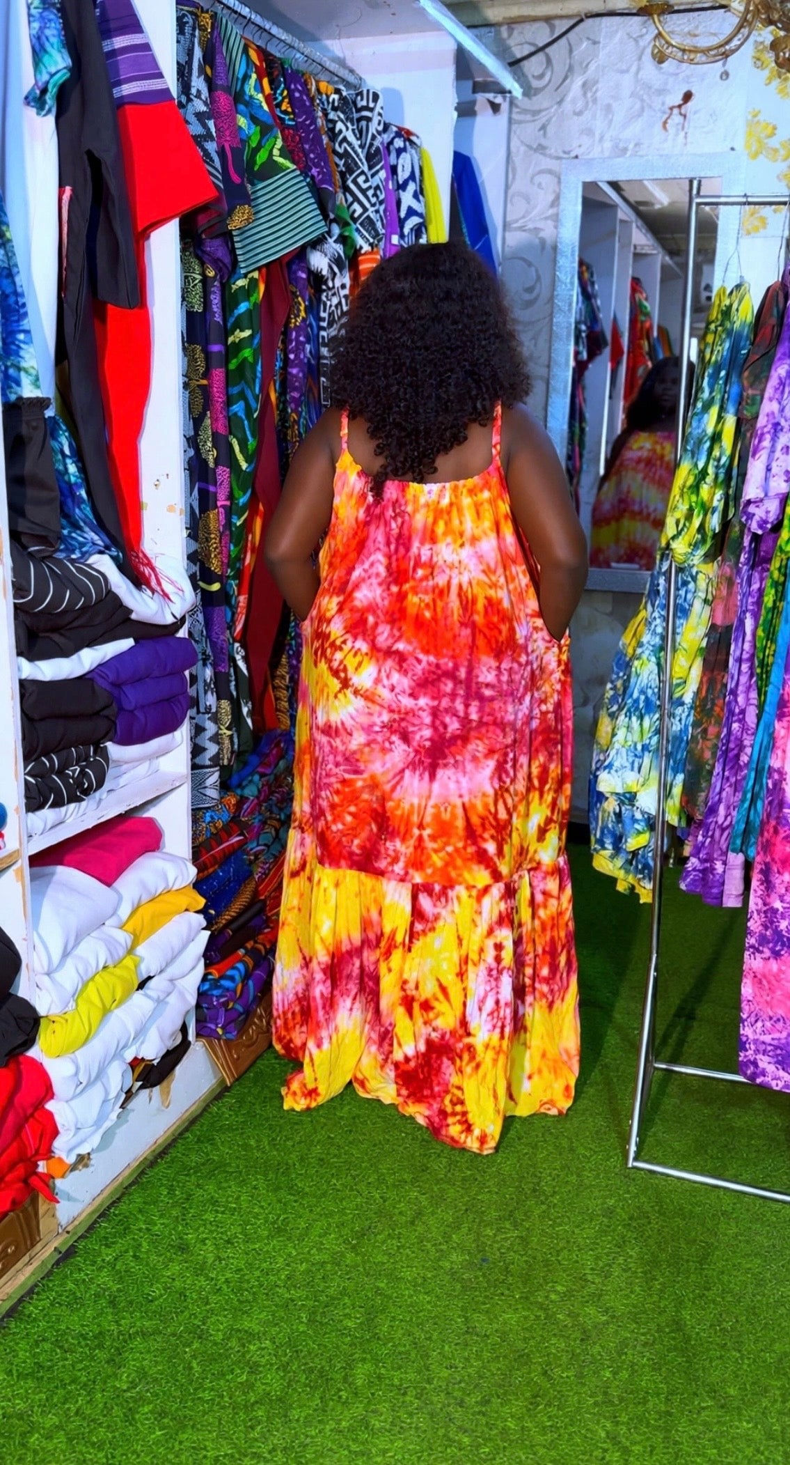 Tie-Dye Dress