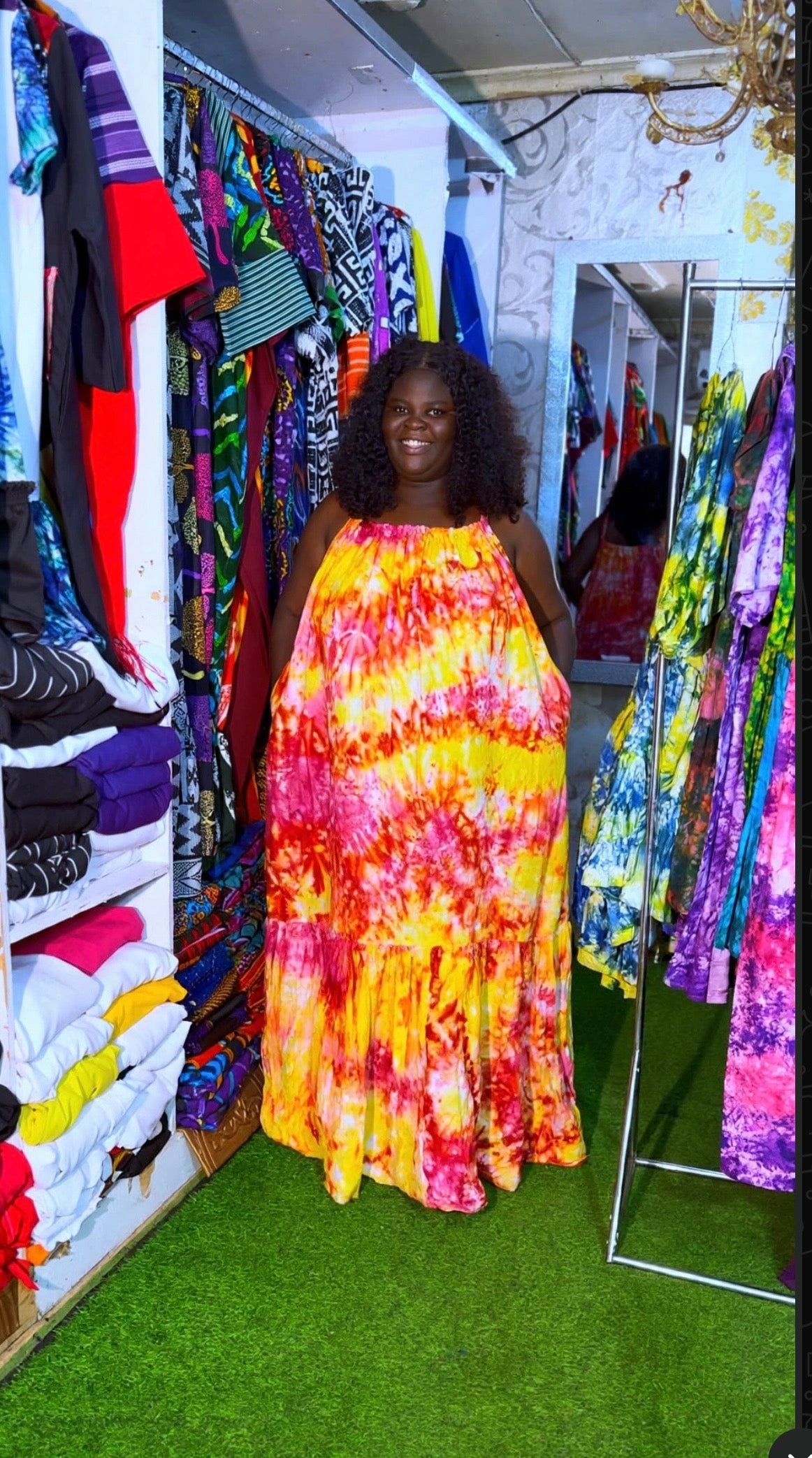 Tie-Dye Dress