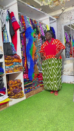 Sunset Harmony Boubou Dress