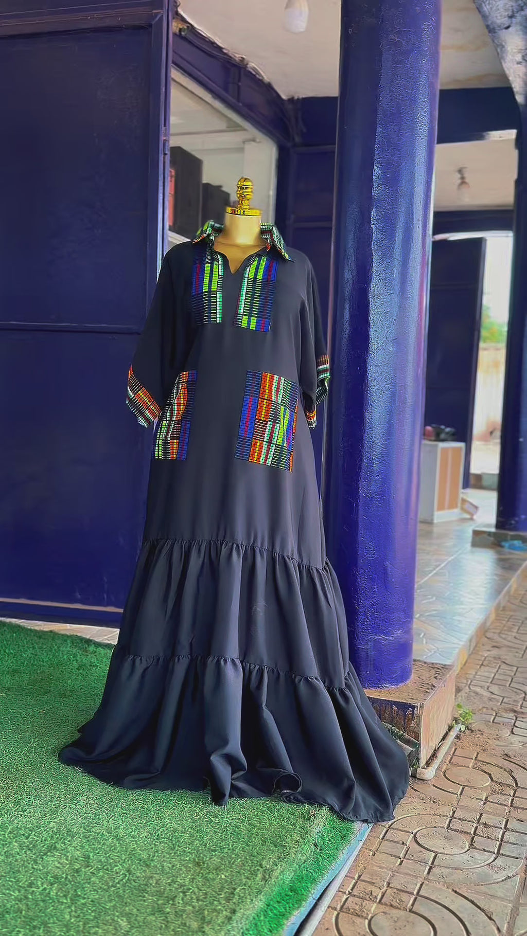 Tiered Maxi Dress