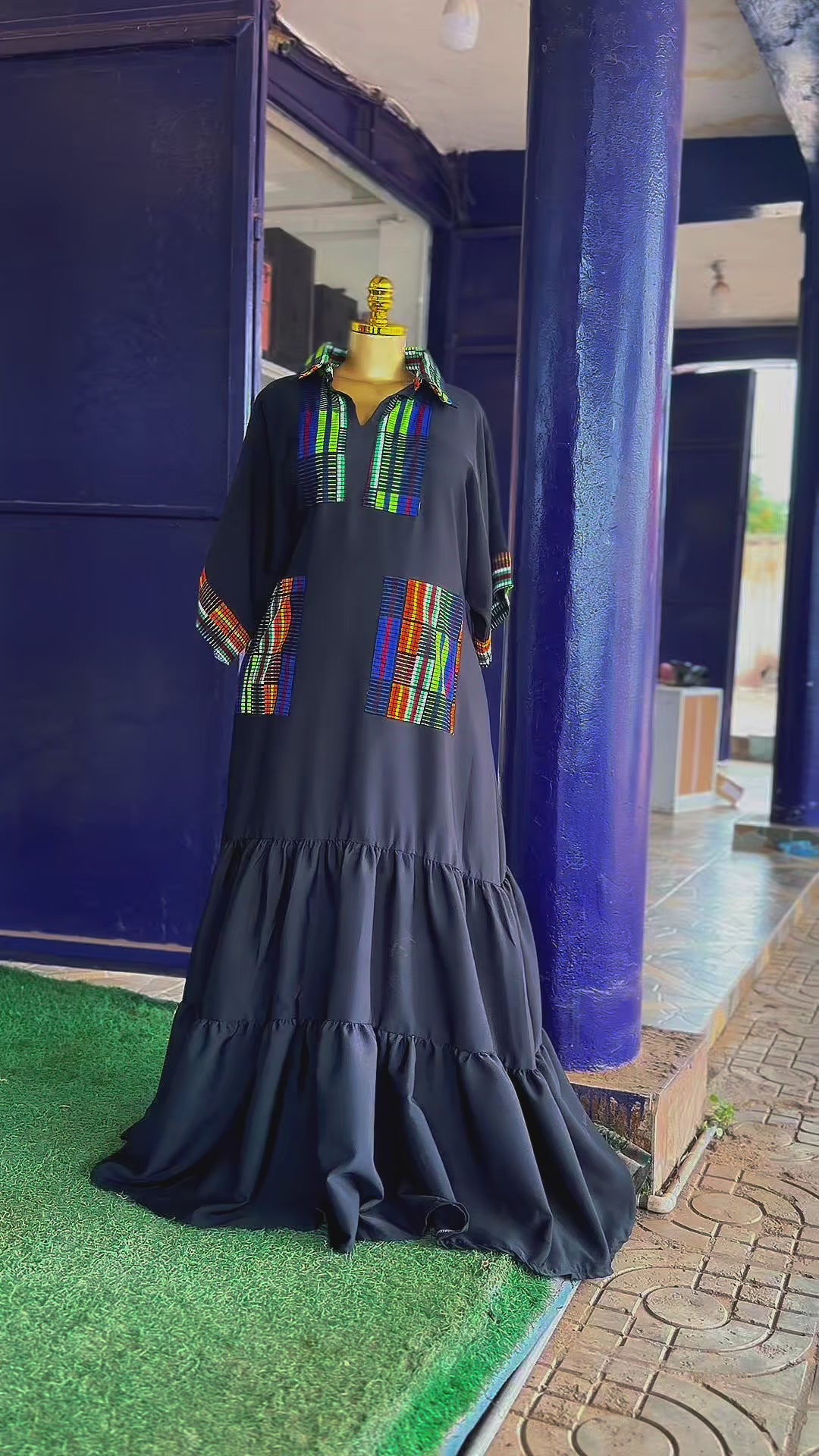 Tiered Maxi Dress