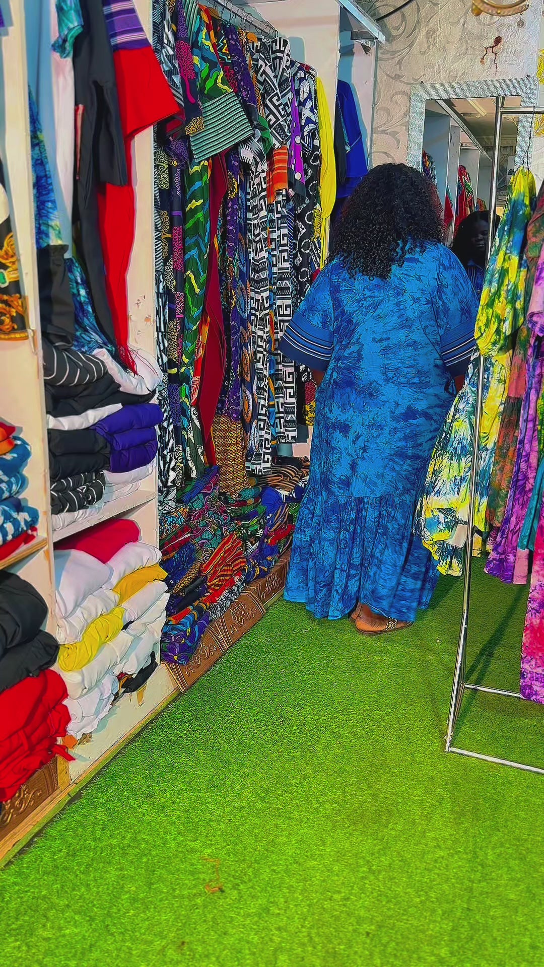 Royal Blue Elegance Boubou