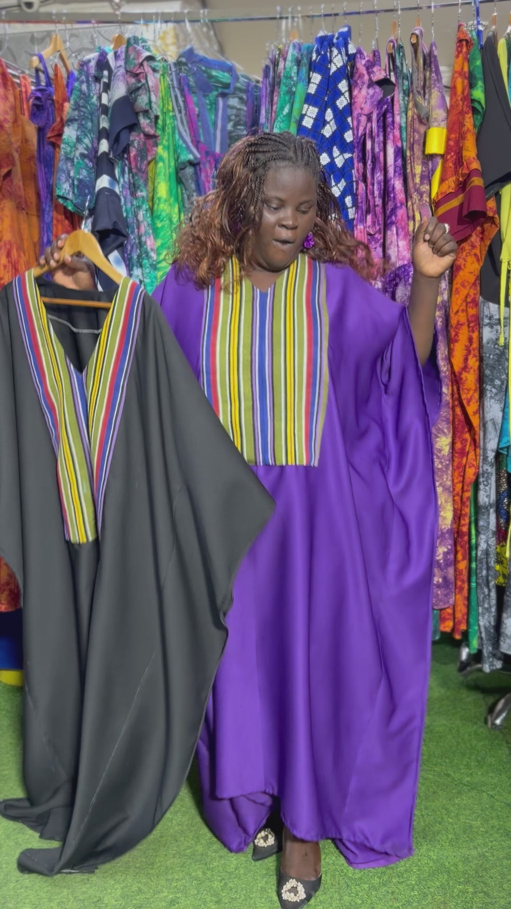 Midnight Heritage Kaftan