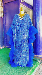 Elegant Ruffle kaftan