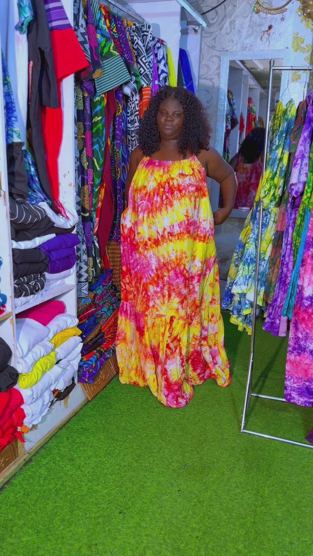 Tie-Dye Dress